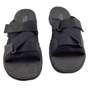 Rockport‎ Womens Trail Technique Velcro Slide Size 8 Black Adjustable